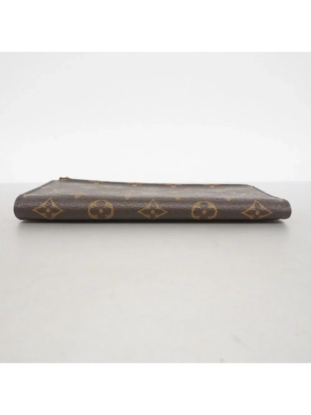 Louis Vuitton Wallet Monogram Portefeuille Adele Brown Fuchsia